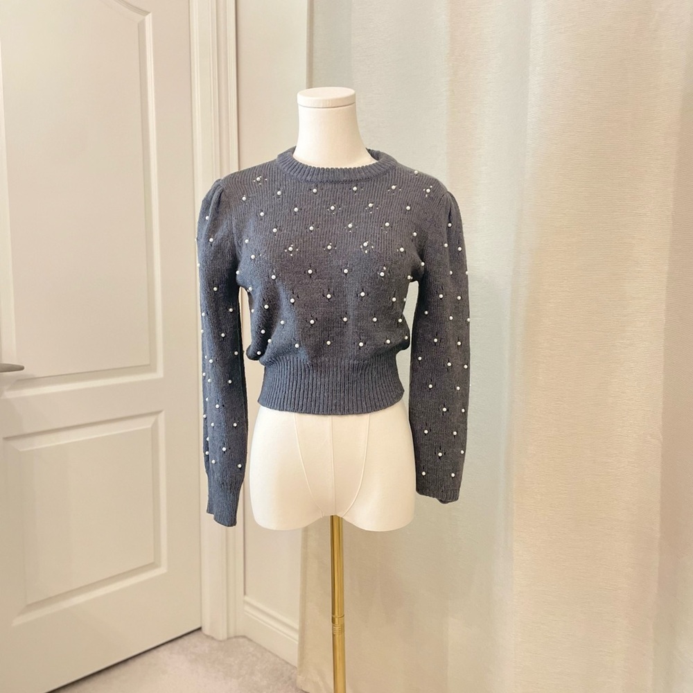 NWOT Zara Knit Crop Sweater